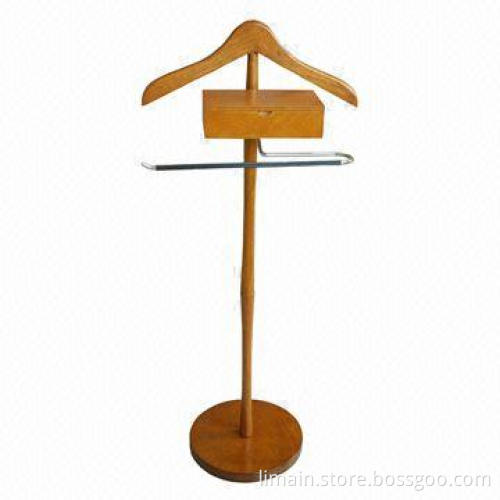Valet Stand, Available in Light Cherry Color, Weight of 15kg